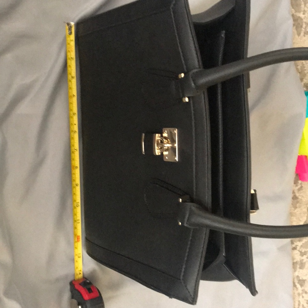 Black handbag